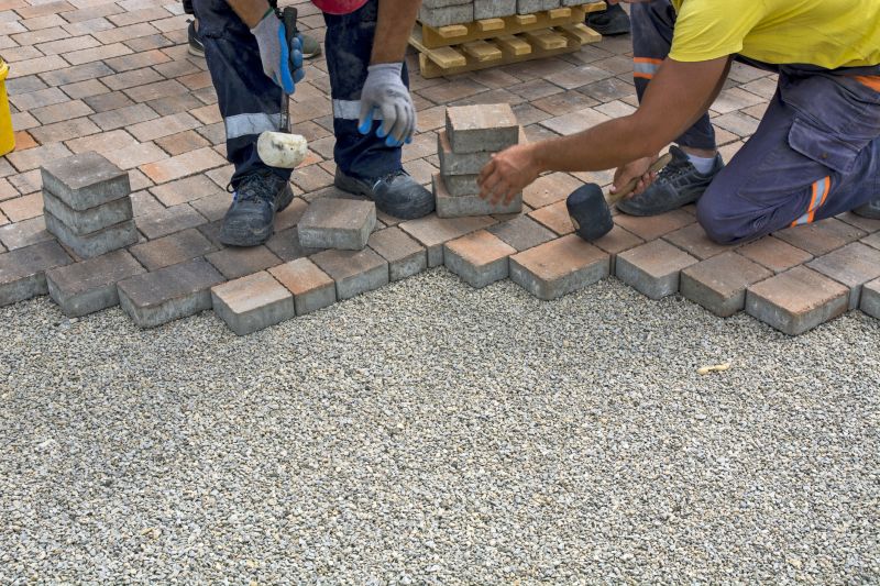 Loose Fill Paving Installation