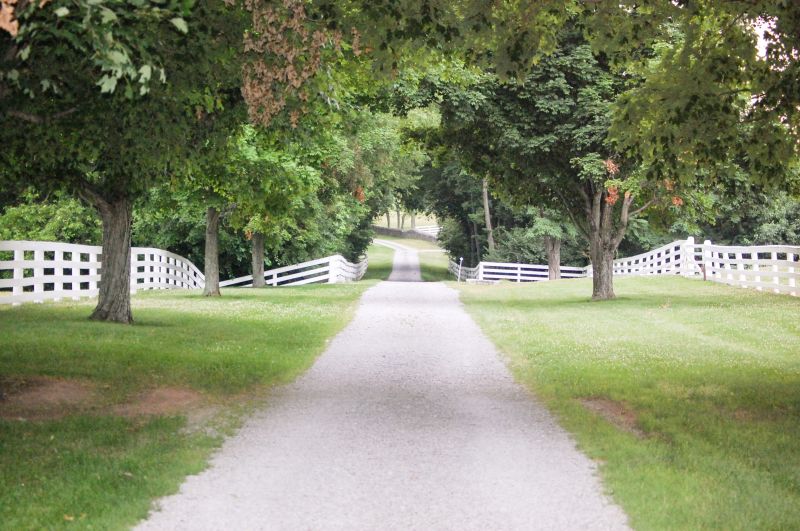 Gravel Driveway Grid Installation detail