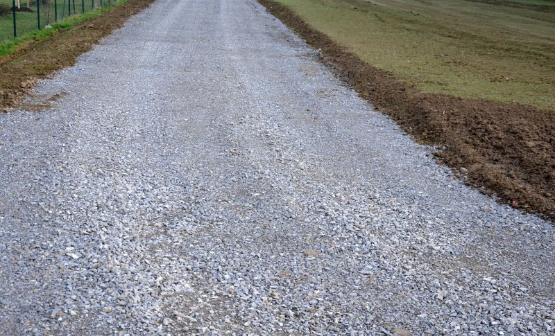 Gravel Driveway Grid Installation detail